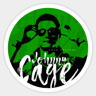 Johnny Cage - Your Welcome - Klose Kombat Sticker